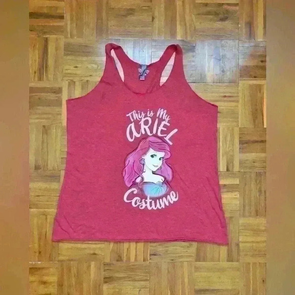NEXT LEVEL for DISNEY orange peach? muscle top women XXL - Picture 1 of 4